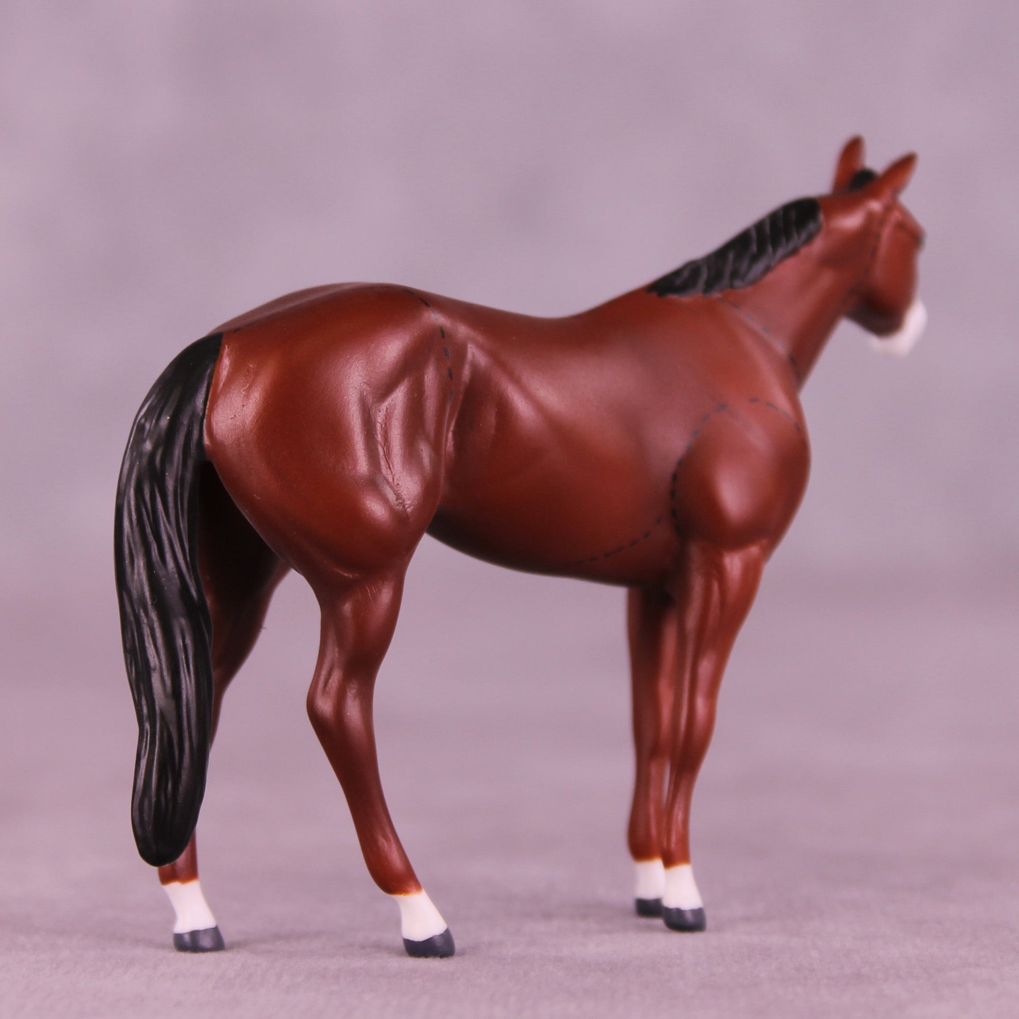 Build-A-Bay OOAK Chip Stock Horse by Jess Hamill MS25