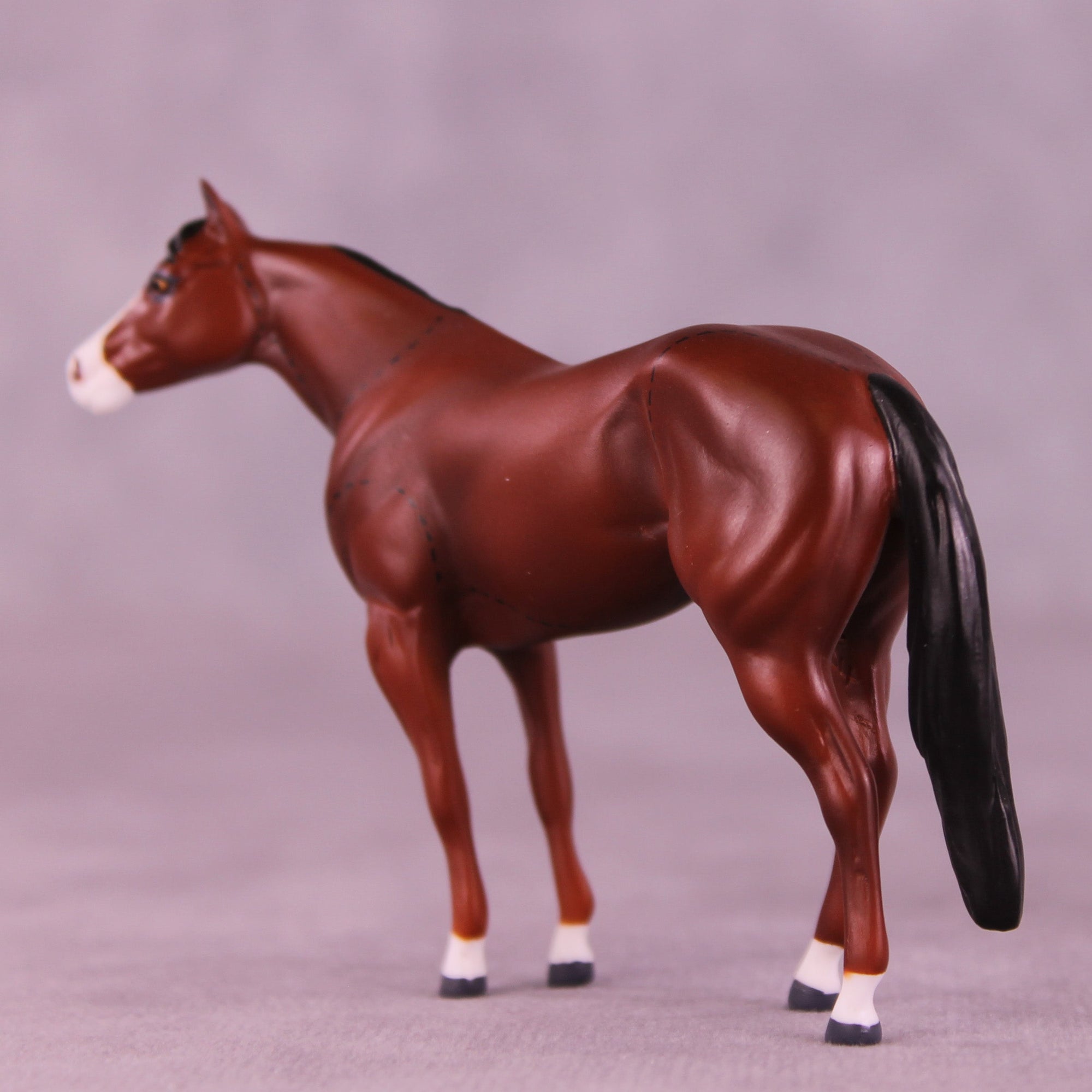 Build-A-Bay OOAK Chip Stock Horse by Jess Hamill MS25
