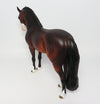BURGOO-OOAK DAPPLE BAY BRAIDED MANE AND CM TAIL EQ 2017