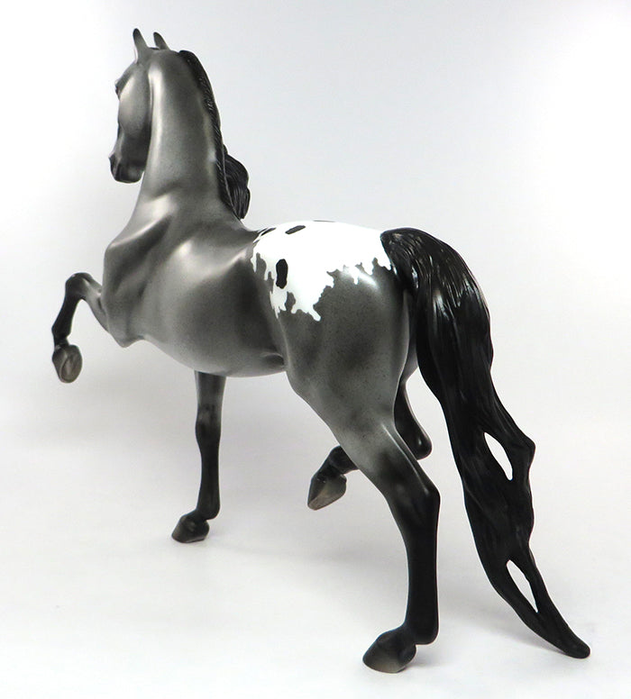 CALVINO-OOAK APPALOOSA WITH BLANKET SADDLEBRED MODEL HORSE 8/11