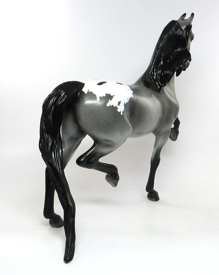 CALVINO-OOAK APPALOOSA WITH BLANKET SADDLEBRED MODEL HORSE 8/11