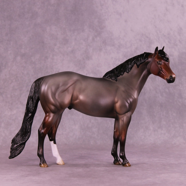 Candy Cane Carl OOAK FCM Ideal Stock Horse by Jess Hamill HS25