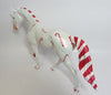 CANE~OOAK CANDY CANE DECORATOR TENNESSEE WALKING HORSE WHS 17