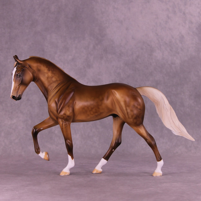 Caramel OOAK Tennessee Walker by Julie Keim HS25