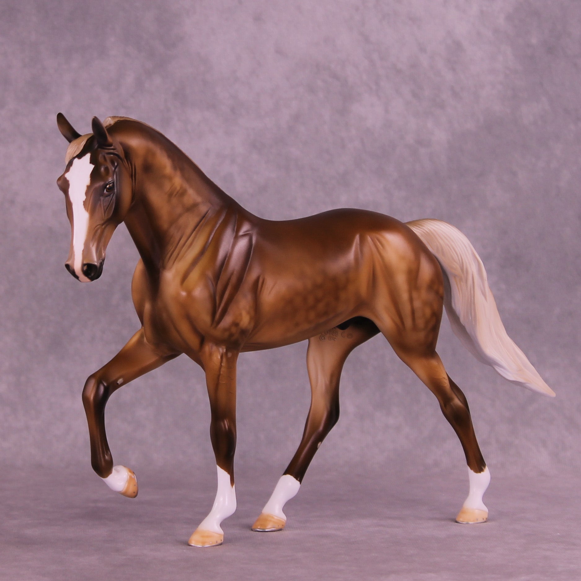 Caramel OOAK Tennessee Walker by Julie Keim HS25