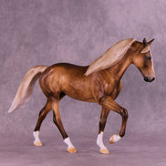 Caramel OOAK Tennessee Walker by Julie Keim HS25