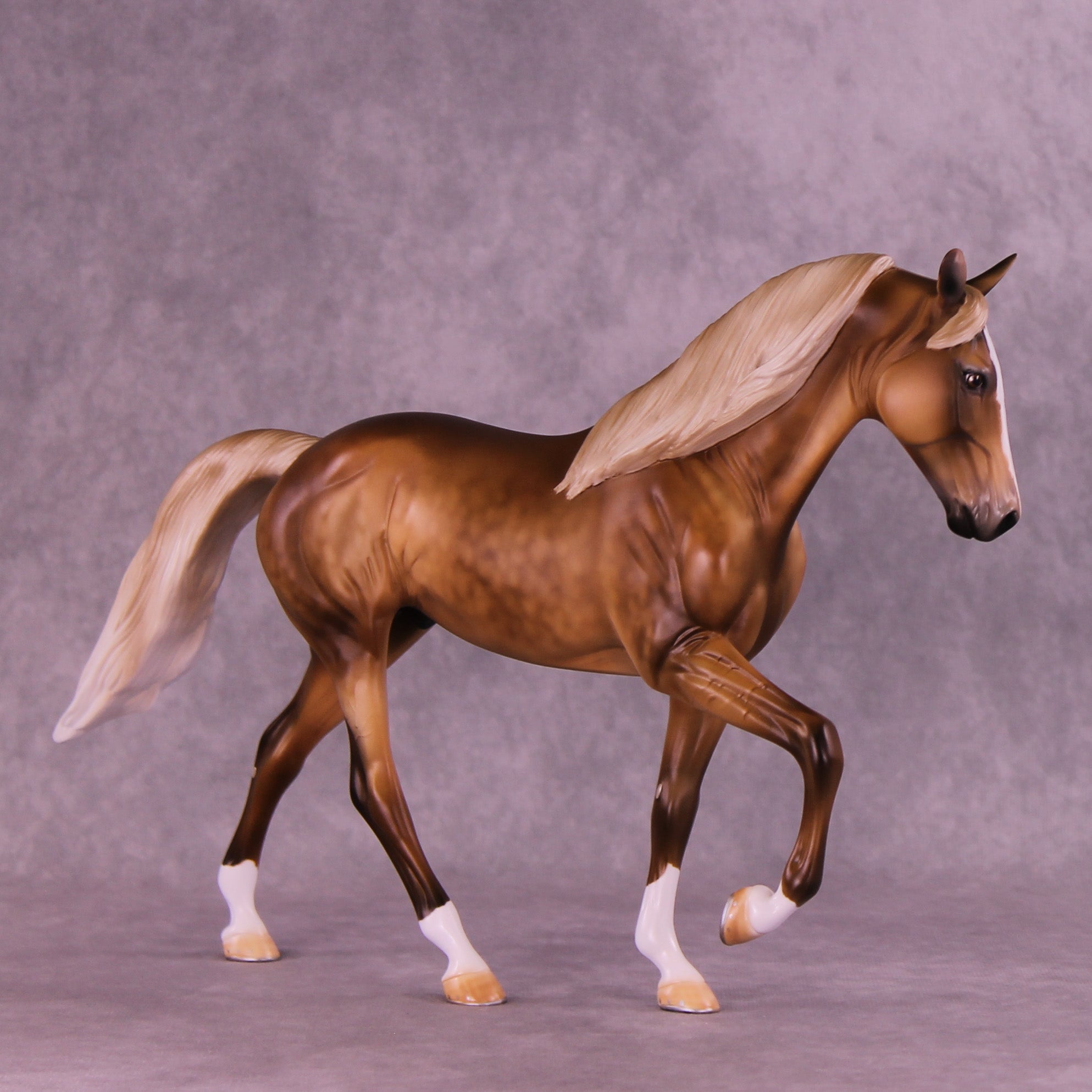 Caramel OOAK Tennessee Walker by Julie Keim HS25