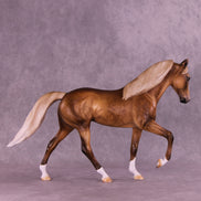 Caramel OOAK Tennessee Walker by Julie Keim HS25