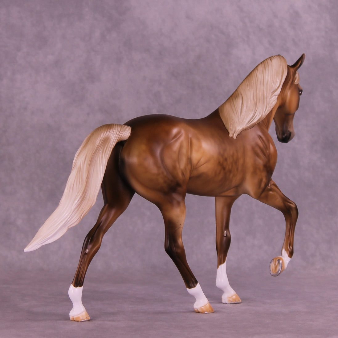 Caramel OOAK Tennessee Walker by Julie Keim HS25