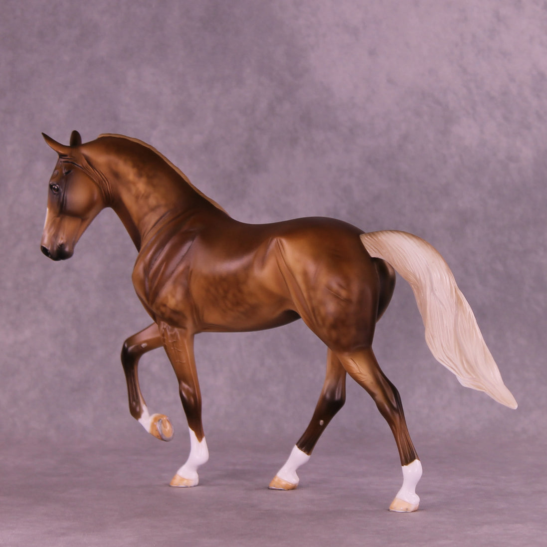 Caramel OOAK Tennessee Walker by Julie Keim HS25