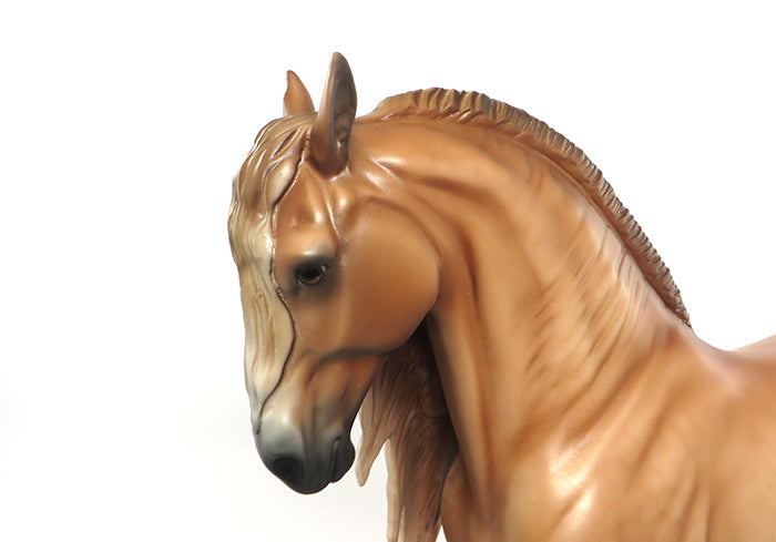 CARMELO CABALLO-LE-6 Stunning Dappled Palomino Andalusian Model Horse 8/12