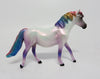 CAZELLE-LE.6 RAINBOW PONY CHIP MODEL HORSE 9/8/117