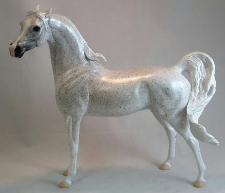 CELESTIAL HEAVENS - Custom Arabian Model Horse