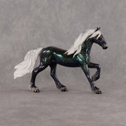Cephei OOAK Chip Friesian by Ellen Robbins SCD26