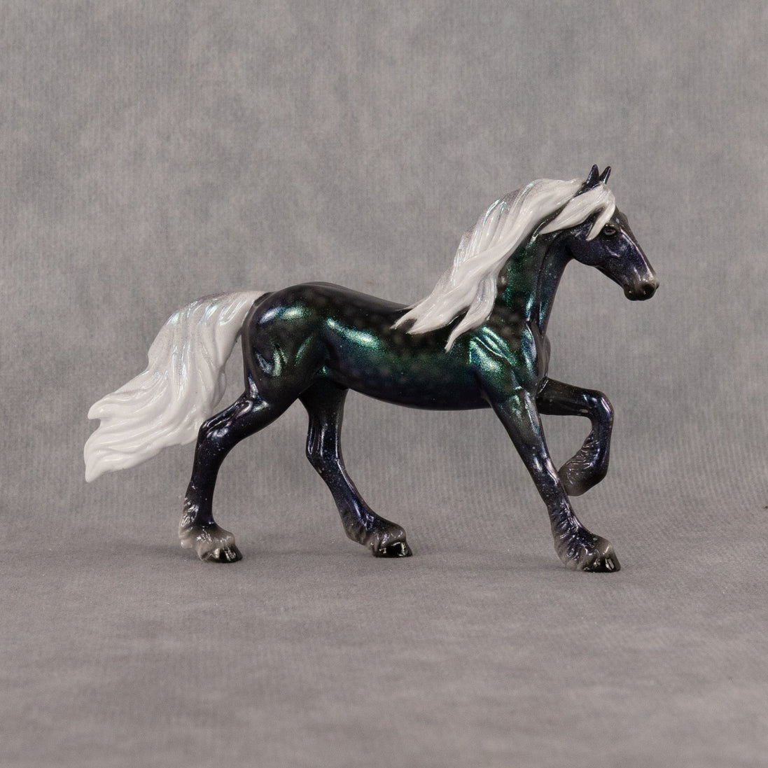 Cephei OOAK Chip Friesian by Ellen Robbins SCD26