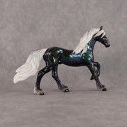 Cephei OOAK Chip Friesian by Ellen Robbins SCD26
