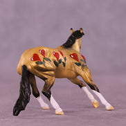 Charmed OOAK Chip Cutting Horse by Dawn Quick VV26