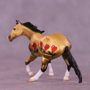 Charmed OOAK Chip Cutting Horse by Dawn Quick VV26