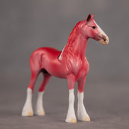 Cherry Slush OOAK Chip Standing Drafter by Dawn Quick EQ26
