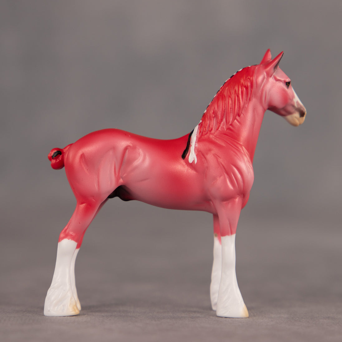 Cherry Slush OOAK Chip Standing Drafter by Dawn Quick EQ26