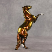 Chili Flake OOAK Pebble Mustang by Erin Corbett VV26