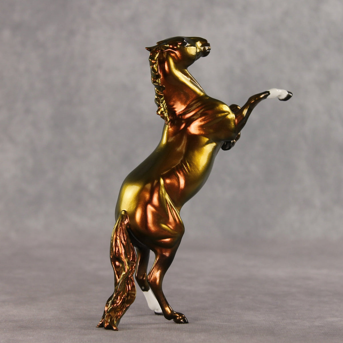Chili Flake OOAK Pebble Mustang by Erin Corbett VV26