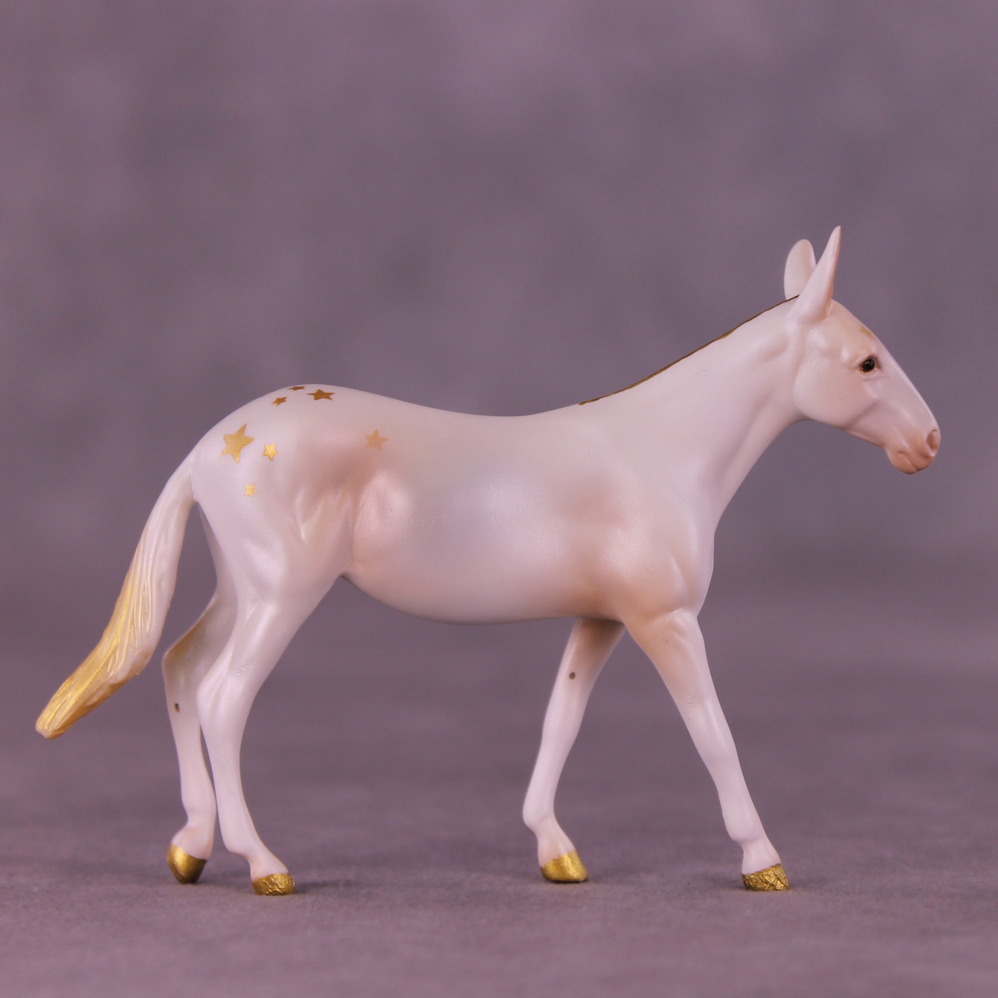 Christmas Star OOAK Chip Mule by Anna Rieck HS25