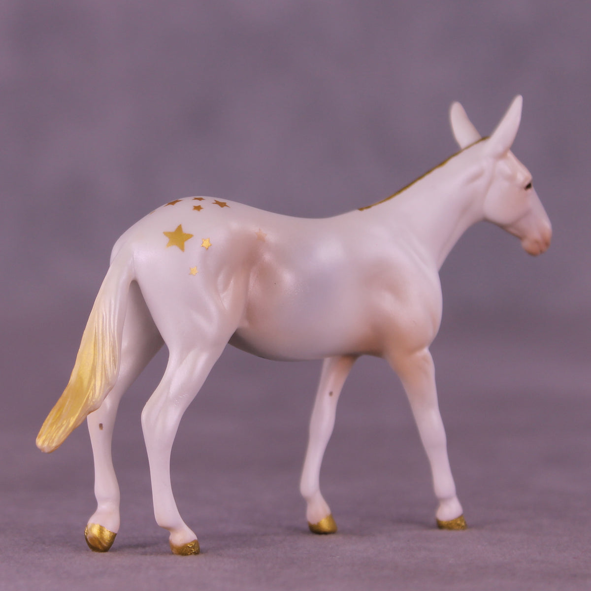Christmas Star OOAK Chip Mule by Anna Rieck HS25
