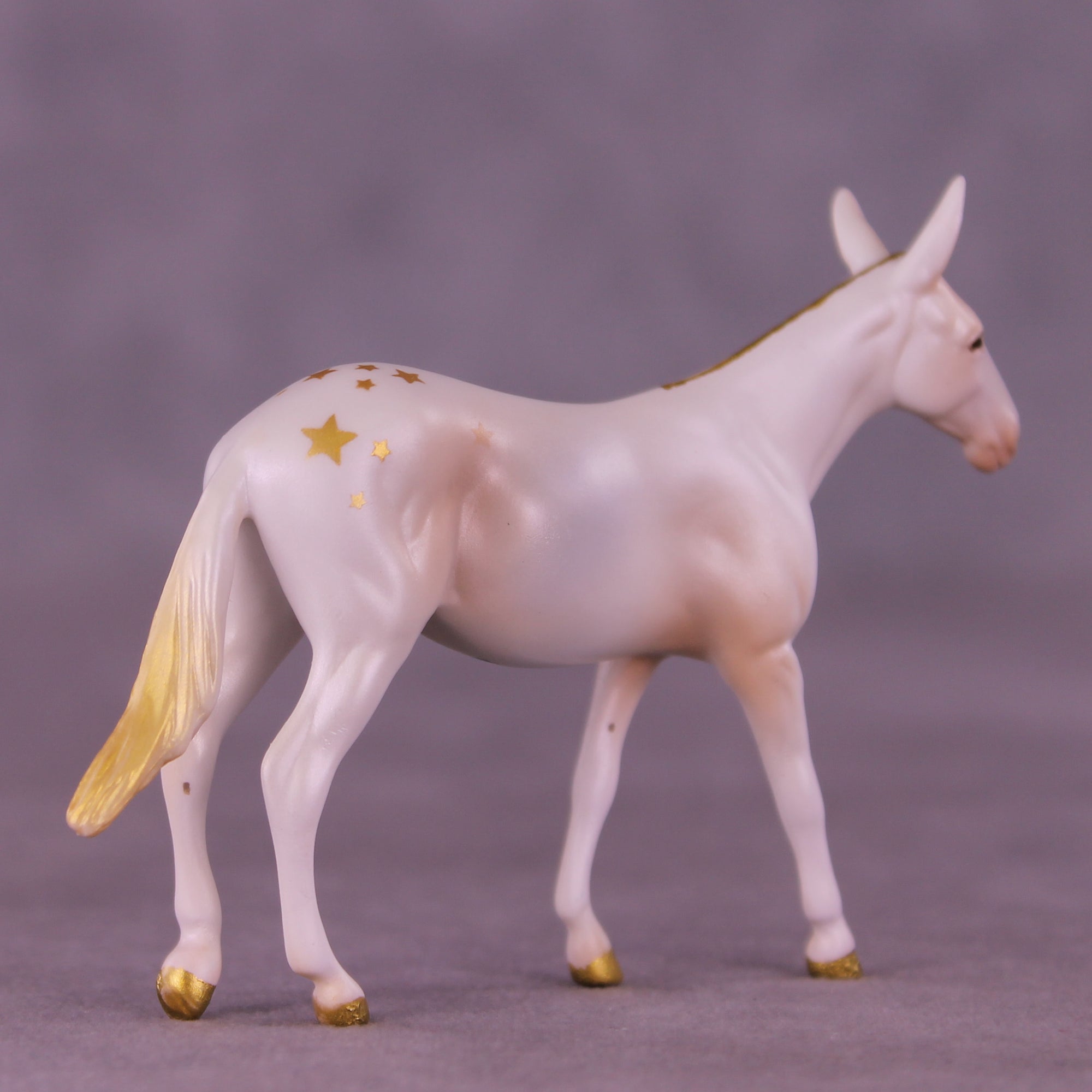 Christmas Star OOAK Chip Mule by Anna Rieck HS25