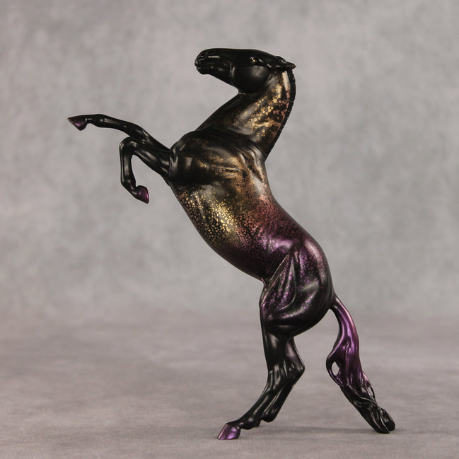 Chromaflow OOAK FCM Pebble Mustang by Anna Rieck VV26