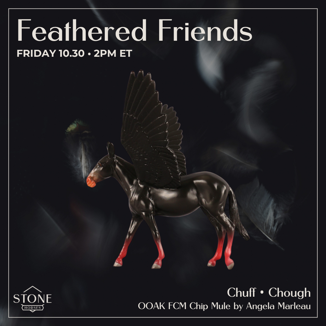 Chuff OOAK FCM Chip Mule by Angela Marleau FTF26