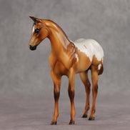 Cinnamon Stick OOAK Stock Horse Weanling by Julie Keim VV26