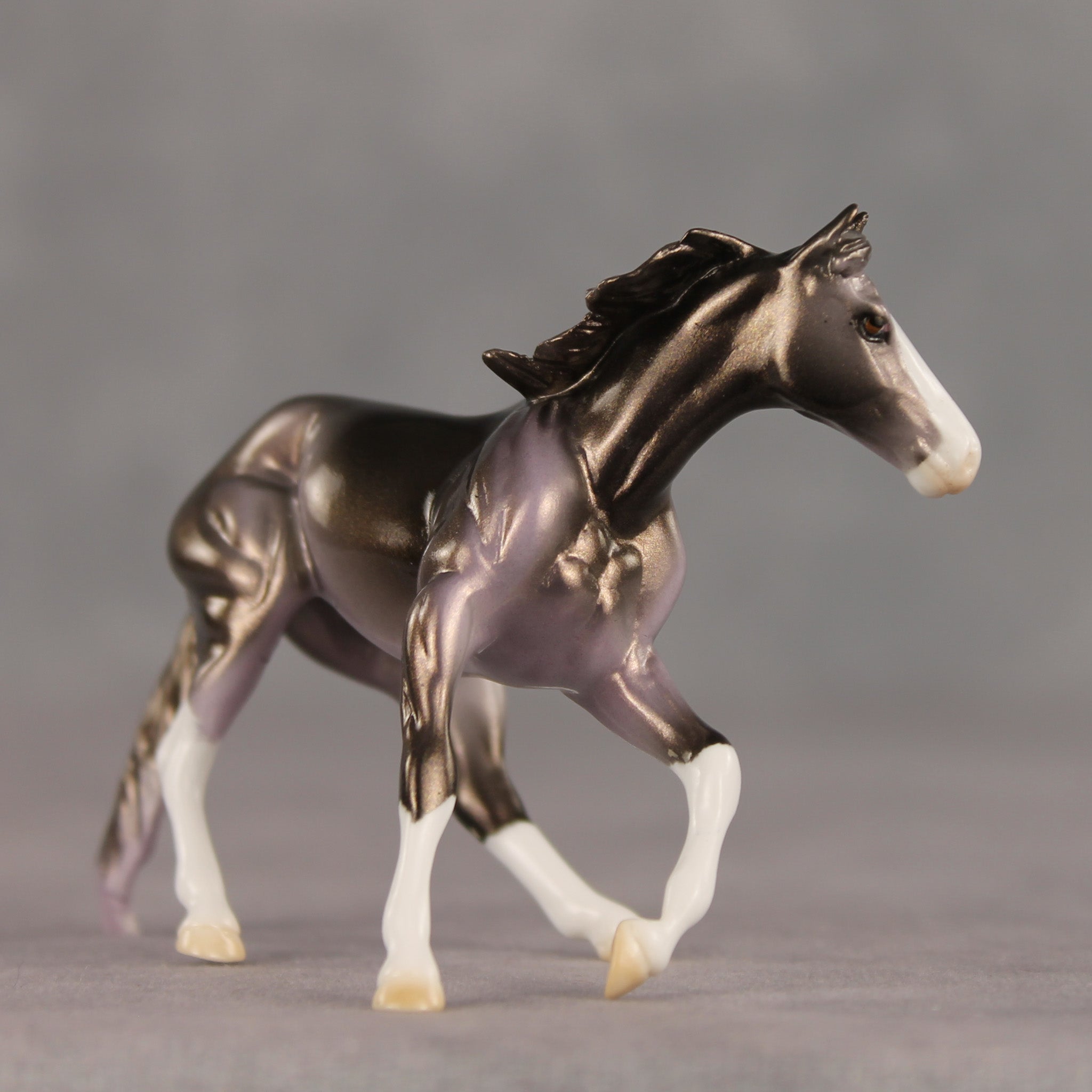City Park OOAK Chip Cutting Horse by Ellen Robbins SHCF26