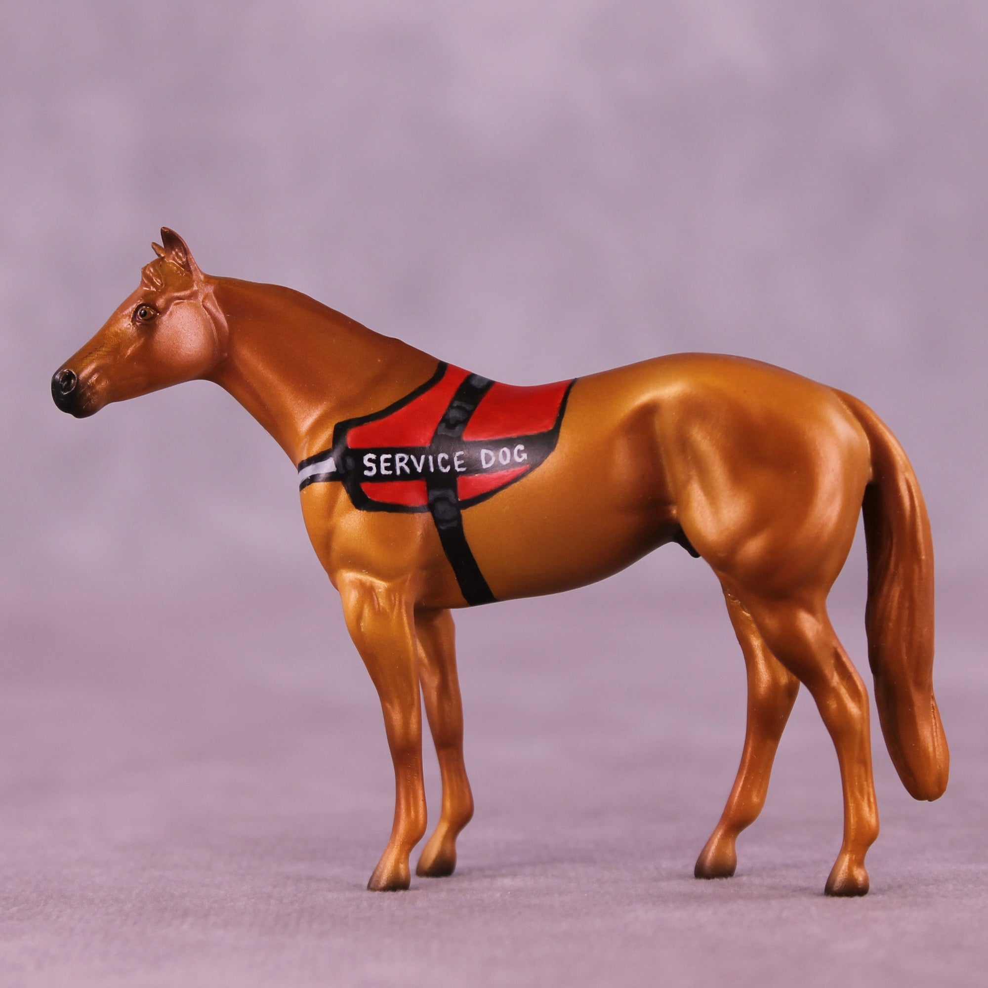 Clifford OOAK Chip Stock Horse by Jess Hamill MS25