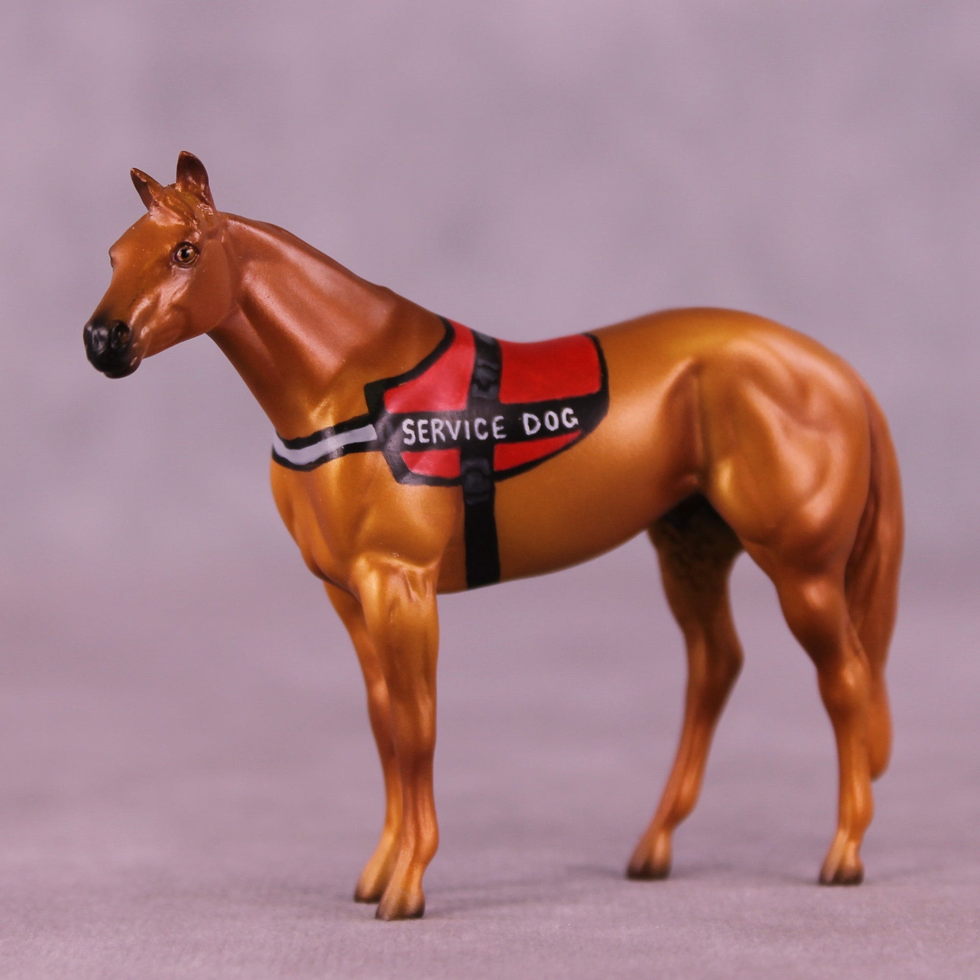 Clifford OOAK Chip Stock Horse by Jess Hamill MS25
