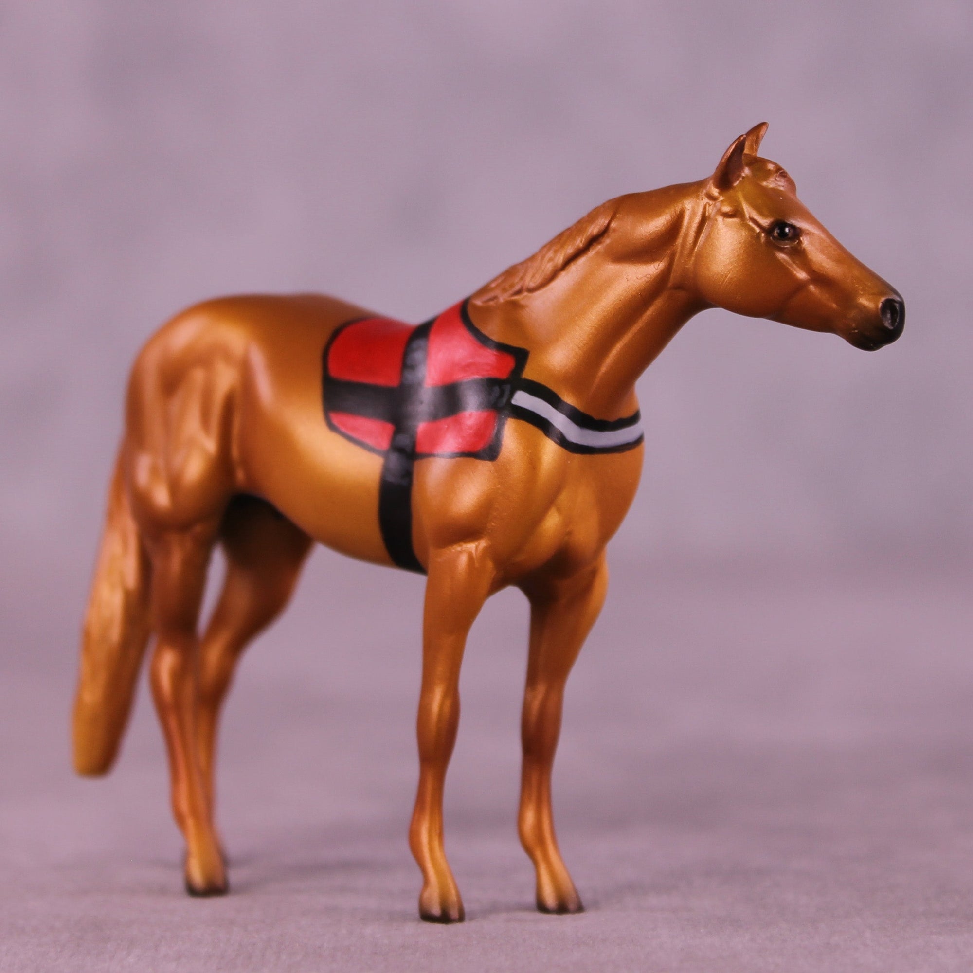 Clifford OOAK Chip Stock Horse by Jess Hamill MS25