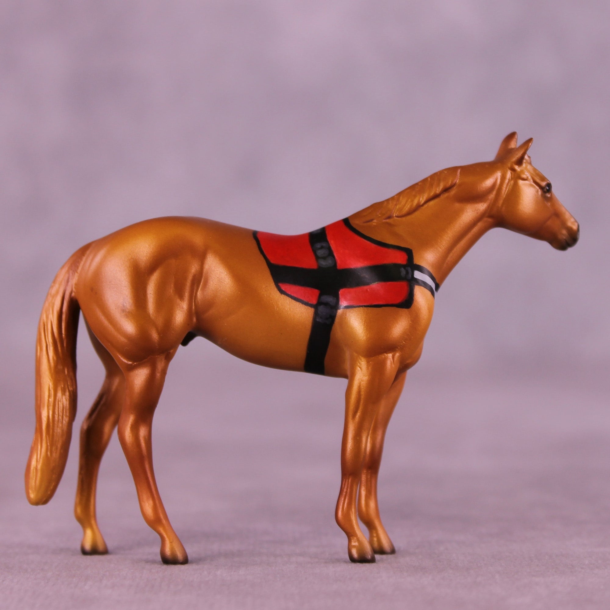 Clifford OOAK Chip Stock Horse by Jess Hamill MS25