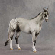 Cloud of Smoke OOAK Ideal Stock Horse by Jess Hamill VV26