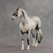 Cloud of Smoke OOAK Ideal Stock Horse by Jess Hamill VV26