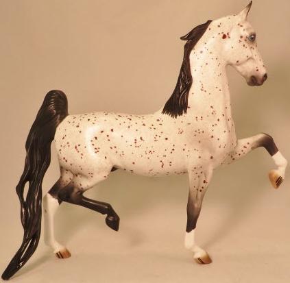 COLA MONSTER - OOAK Appaloosa Saddlebred