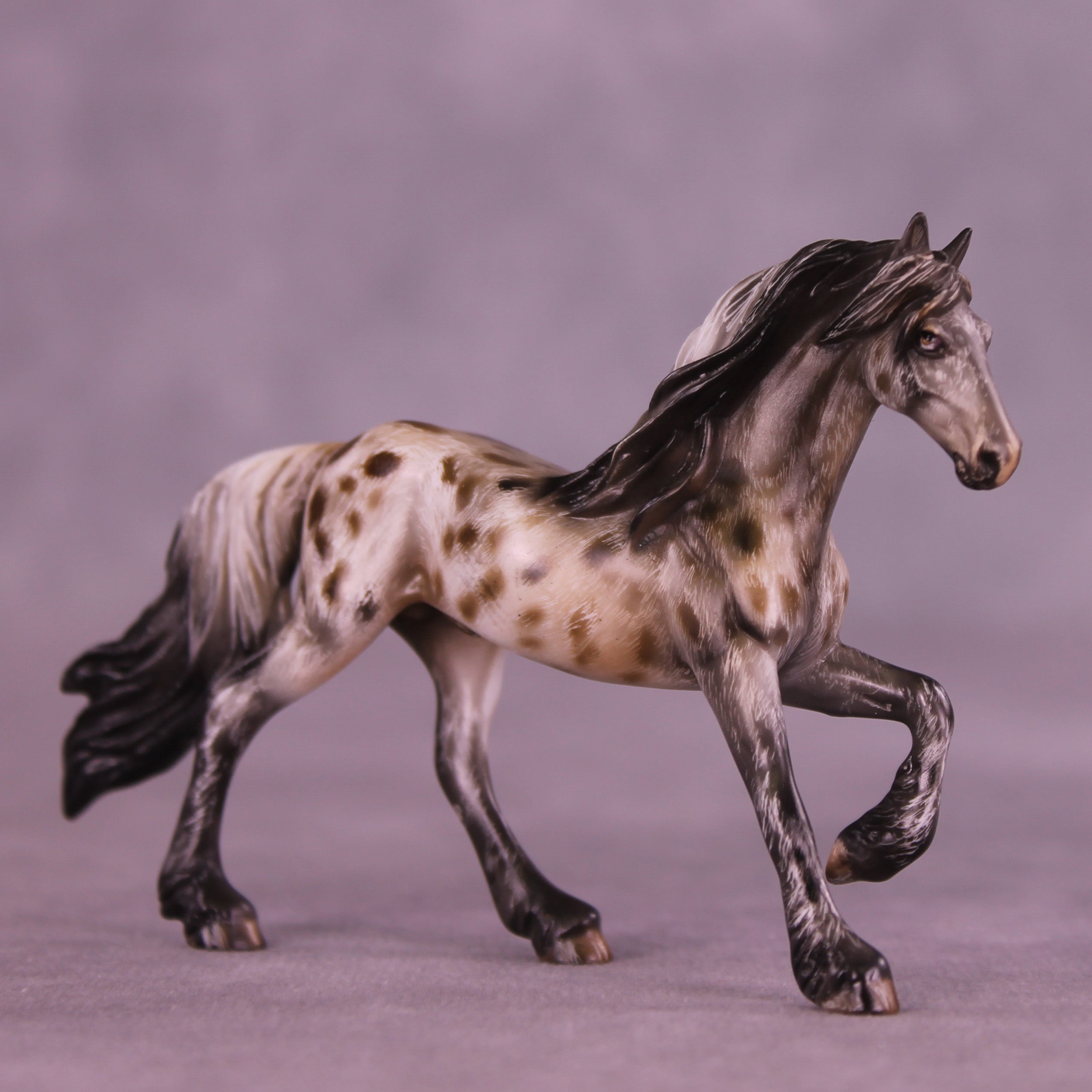 Comet OOAK Chip Friesian by Julie Keim HS25