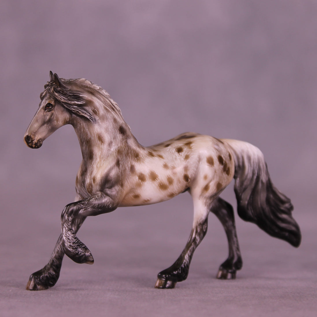 Comet OOAK Chip Friesian by Julie Keim HS25