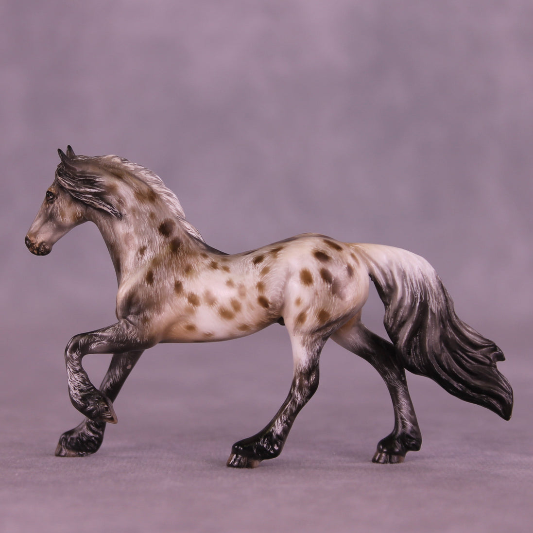Comet OOAK Chip Friesian by Julie Keim HS25