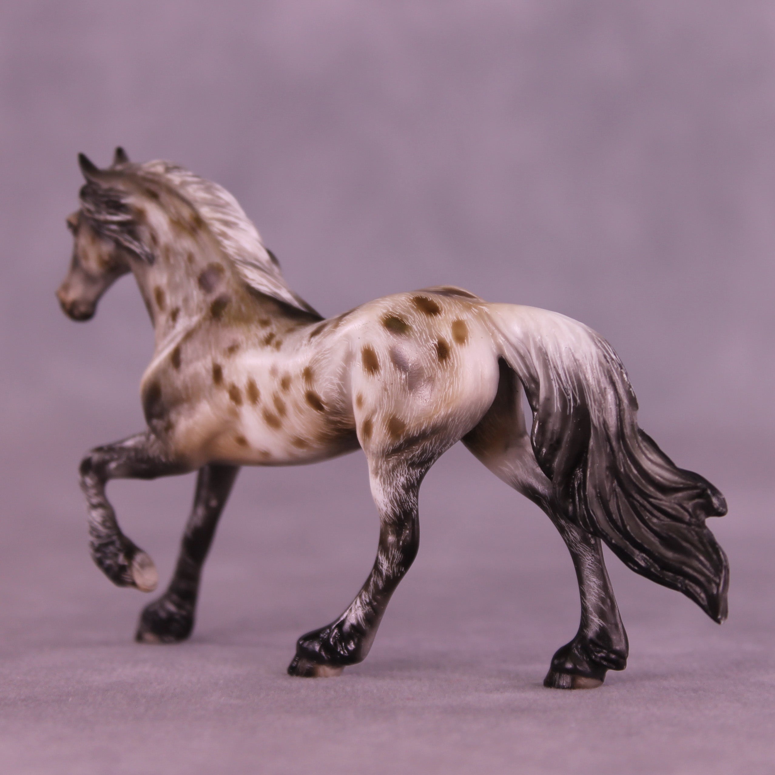 Comet OOAK Chip Friesian by Julie Keim HS25
