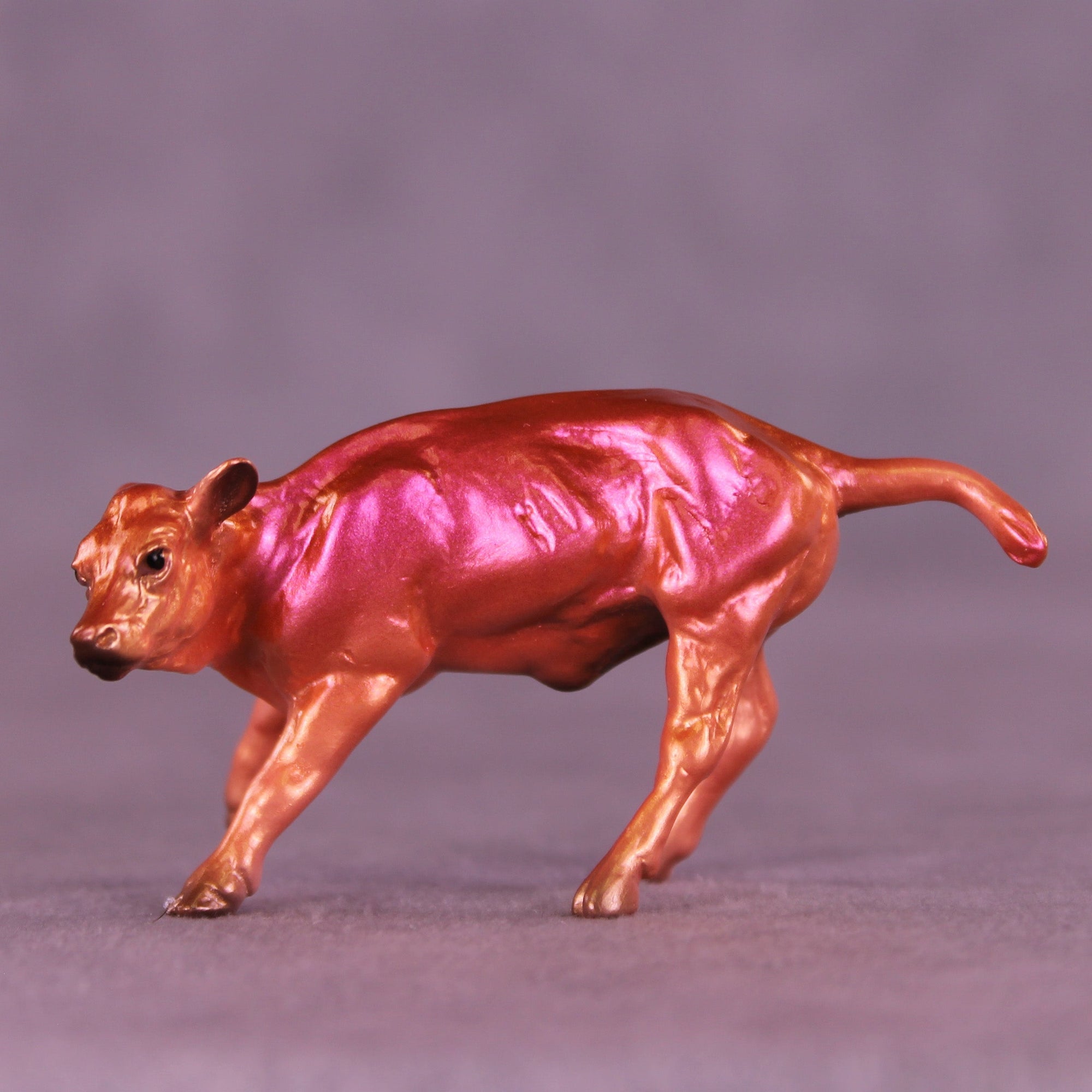 Confidence OOAK Chip Cow by Erin Corbett VV26