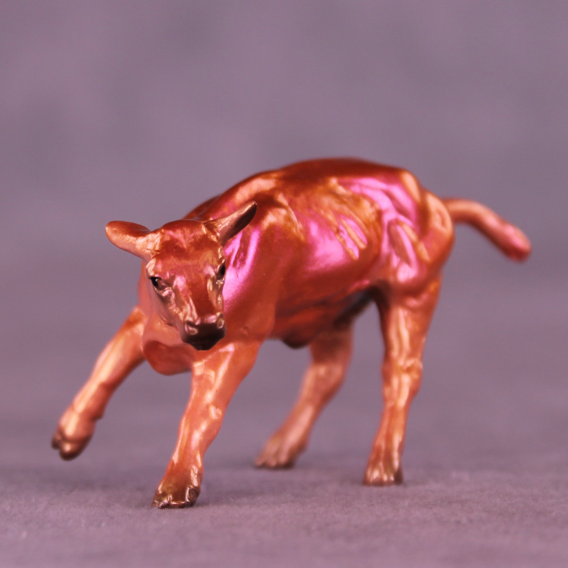 Confidence OOAK Chip Cow by Erin Corbett VV26