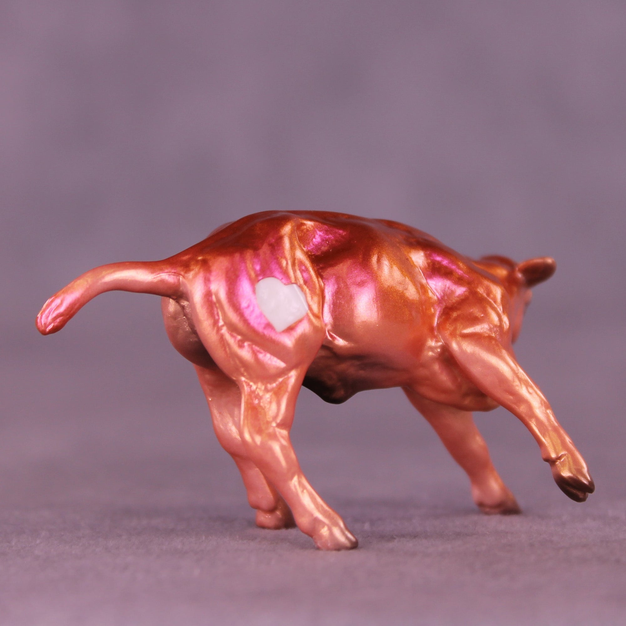 Confidence OOAK Chip Cow by Erin Corbett VV26
