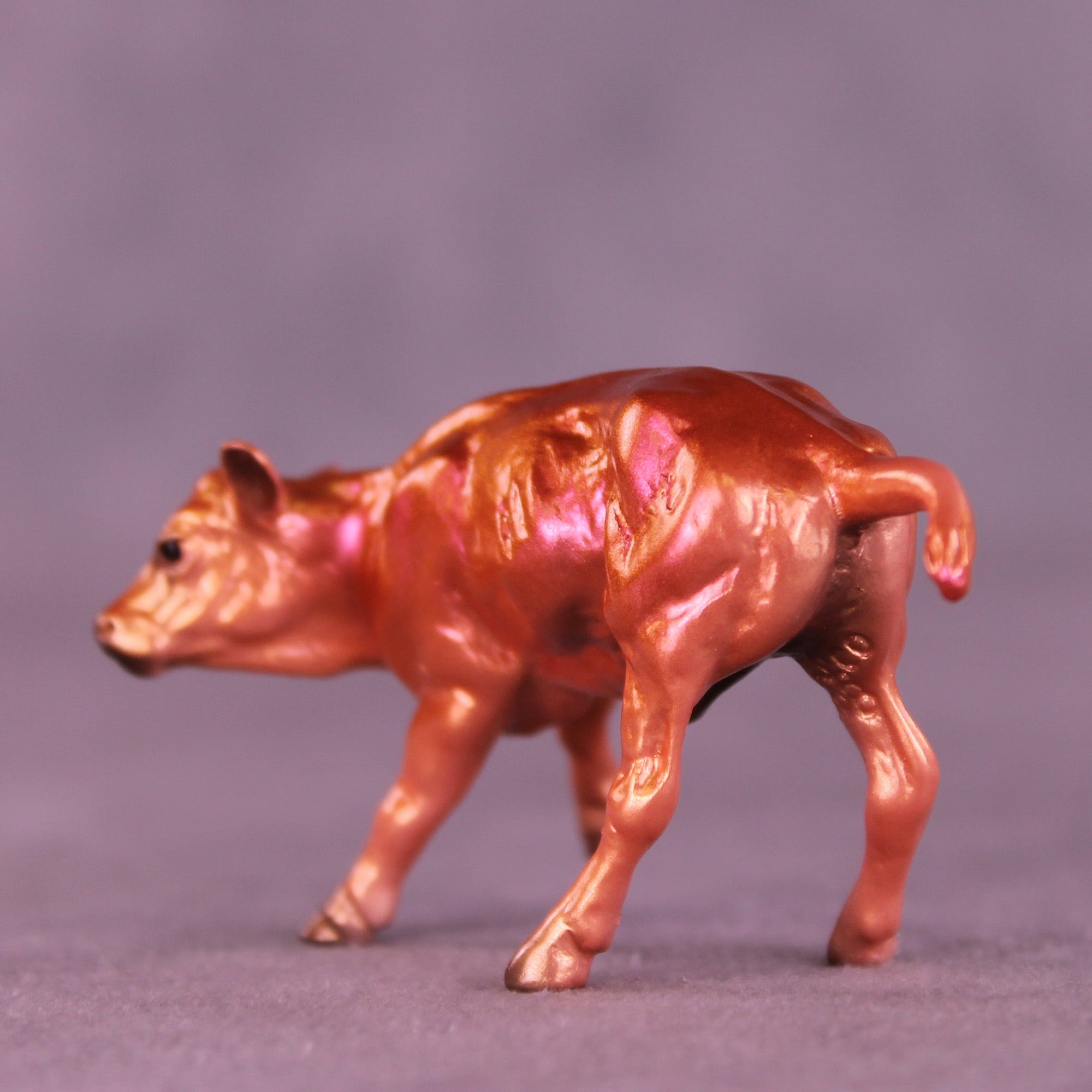 Confidence OOAK Chip Cow by Erin Corbett VV26