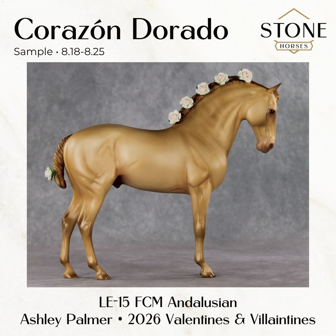 SAMPLE Corazón Dorado LE-15 FCM Andalusian by Ashley Palmer SS0826