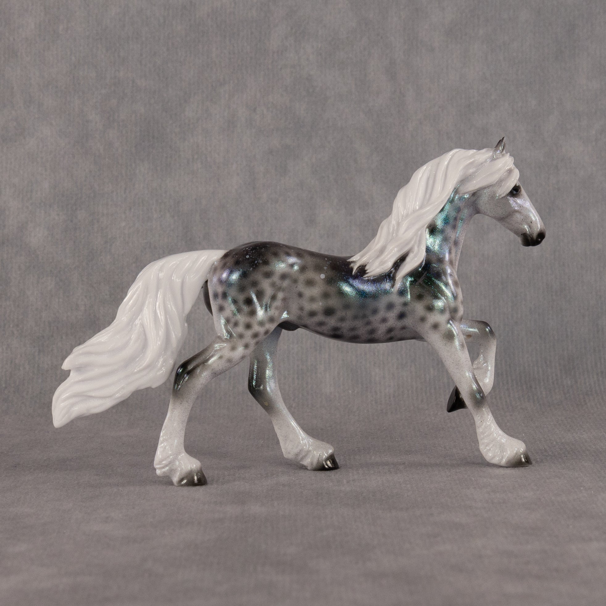 Cor Caroli OOAK Chip Friesian by Ellen Robbins SCD26